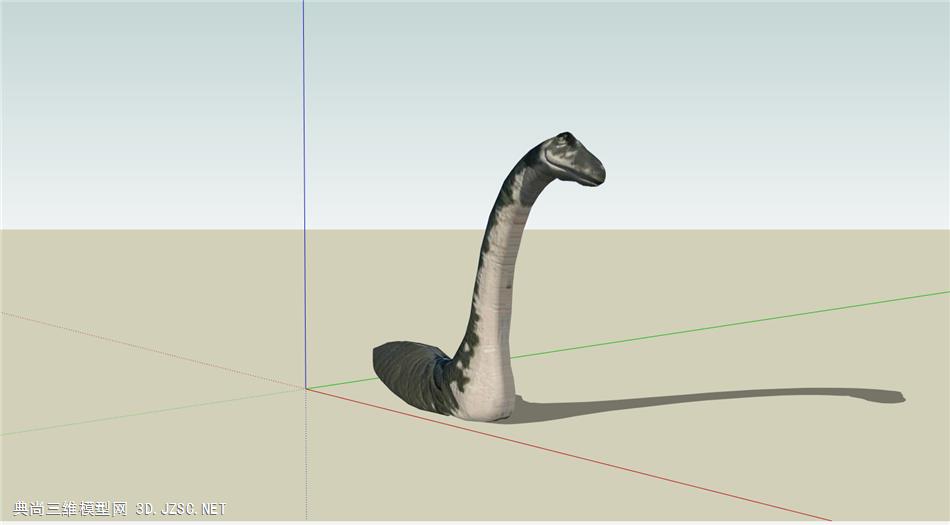 恐龙su3d模型