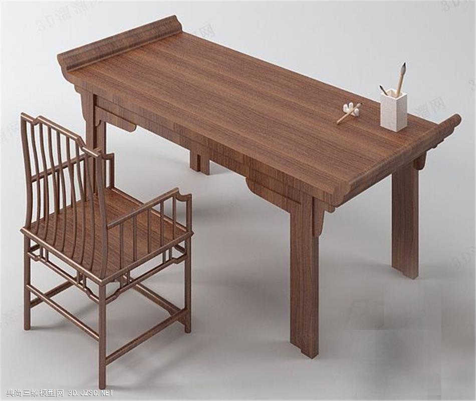书桌、书法桌、桌子、中式桌子