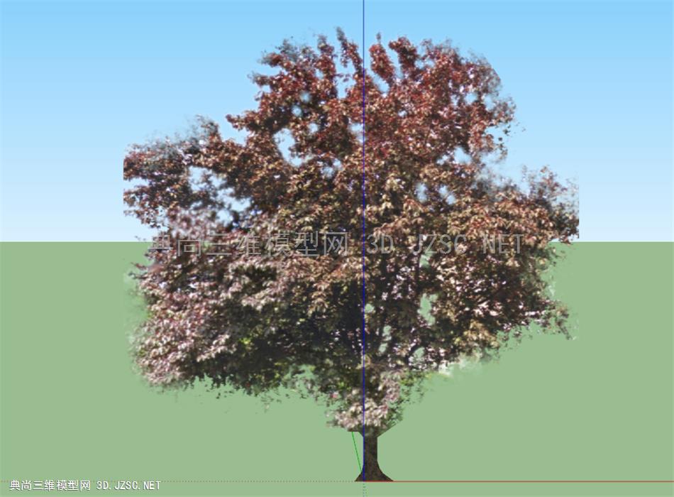 2D“面对我”Plum tree 植物 其他 湖 SU模型
