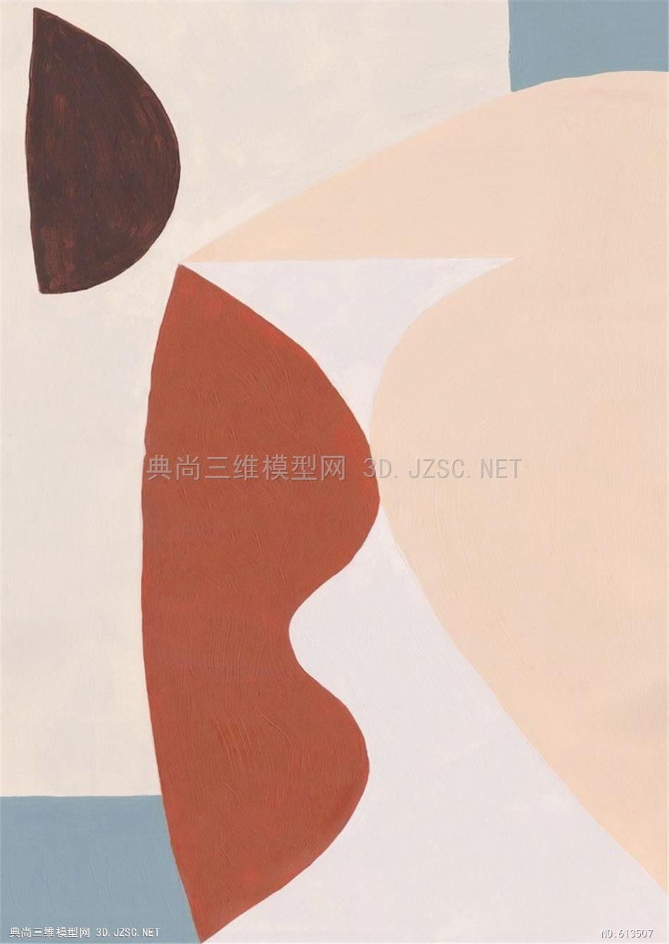 现代简约 轻奢 抽象装饰画 (129)