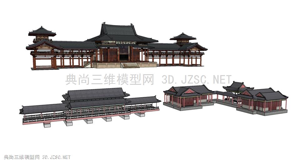 古建筑 仿古商业建筑