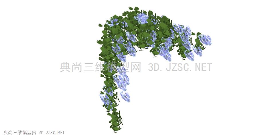 藤蔓植物SU模型