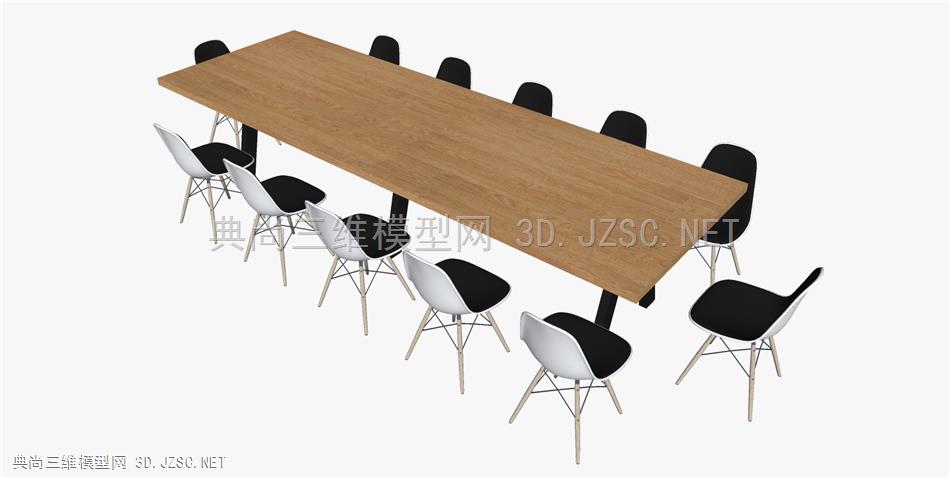 现代风格会议桌 (3)