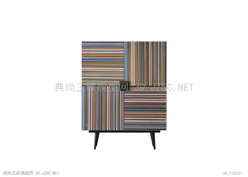 家具模型-电视柜 边柜 架子--gj (98)