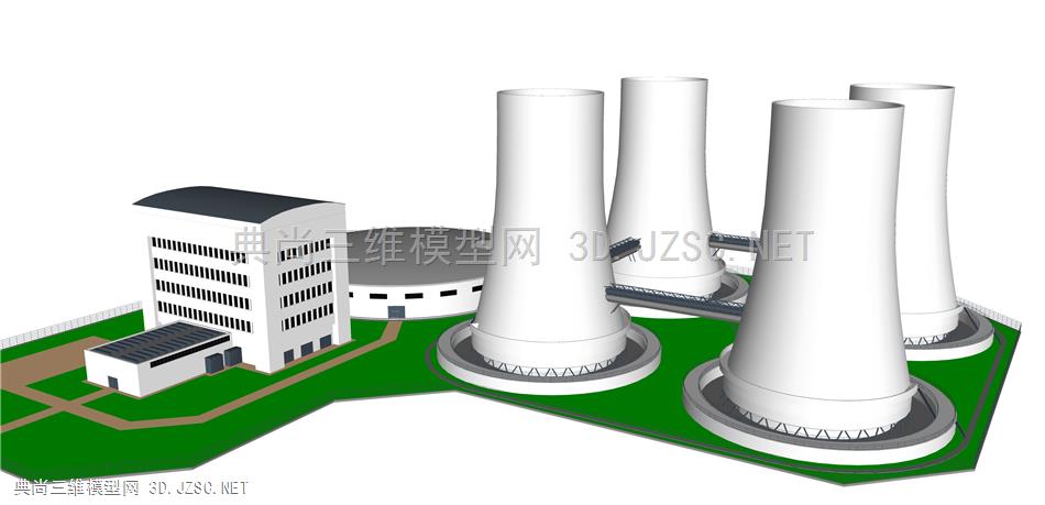 3D化工厂模型 5 工业容器储蓄 工厂积水罐模型 工业设备 工业设施 工厂储水罐 蓄水罐 化工厂设备