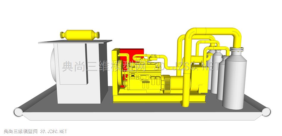 天燃气压缩机设备  生产设备 工业设备 工业设施 工具 器材 