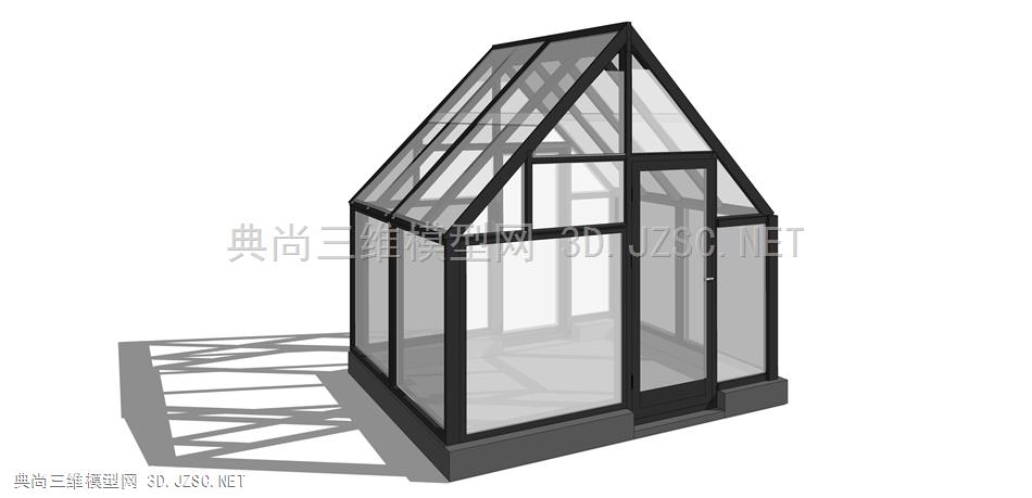 温室 (11) 玻璃棚 阳光房 种植棚 菜园 种植园 蔬菜棚 玻璃房 钢结构玻璃房