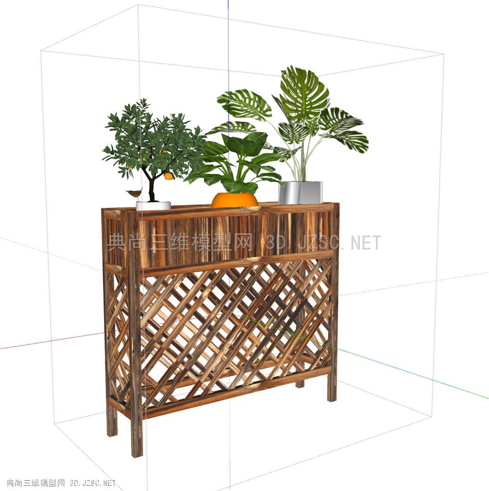 花坛，植物，花，精细模型花坛，精细植物，盆栽