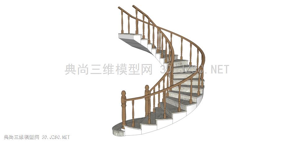 旋转楼梯 (18)  转角楼梯 钢结构楼梯 楼梯 宴会厅 酒店楼梯 轻奢风格楼梯