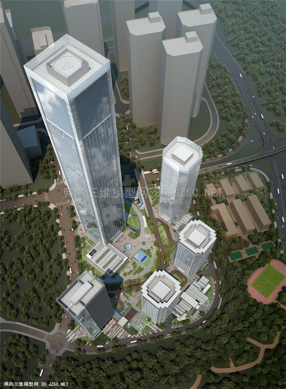 620超高层城市综合体商业MALL高层办公高层酒店