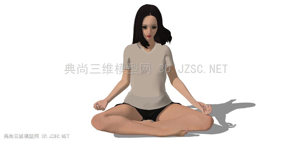 0013人物  现代女人 女人 瑜伽 瑜伽动作 亚洲人 长发女人 健身运动