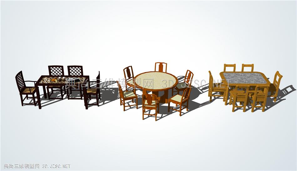 中式家具餐桌椅