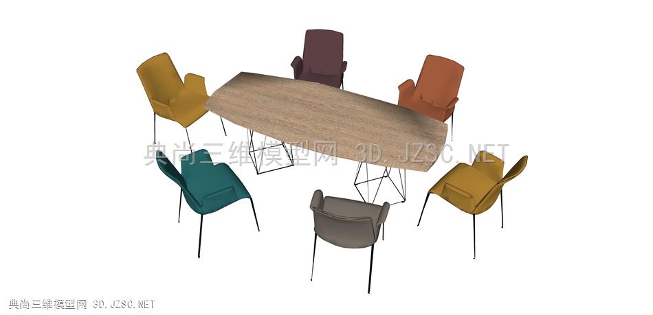 526德国walter knoll家具，家具 ，椅子，凳子，餐桌椅，异形椅子，桌椅组合，餐桌