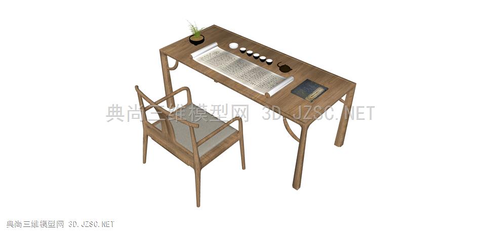 1281中国 u+  家具 ，椅子，凳子，餐桌椅，桌椅组合，餐桌，长方桌，中式茶几，书画