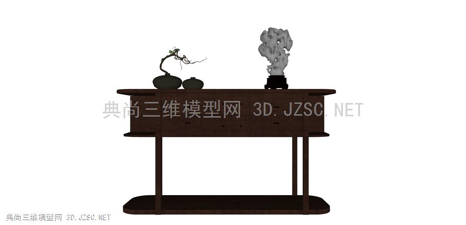 1272中国 u+ 餐桌，木桌，长木桌，装饰桌，花瓶，装饰品，玄关桌