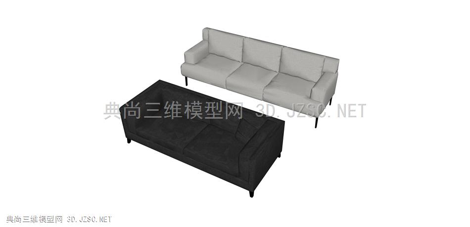 810意大利b&b 家具，沙发，现代休闲沙发，多人沙发，现代轻奢沙发