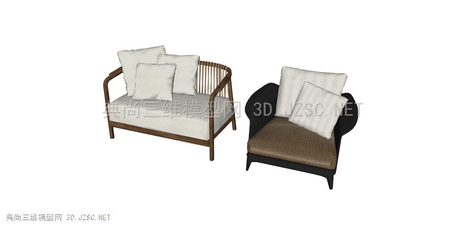 914意大利 flexform 家具，沙发，现代休闲沙发，轻奢沙发，单人沙发