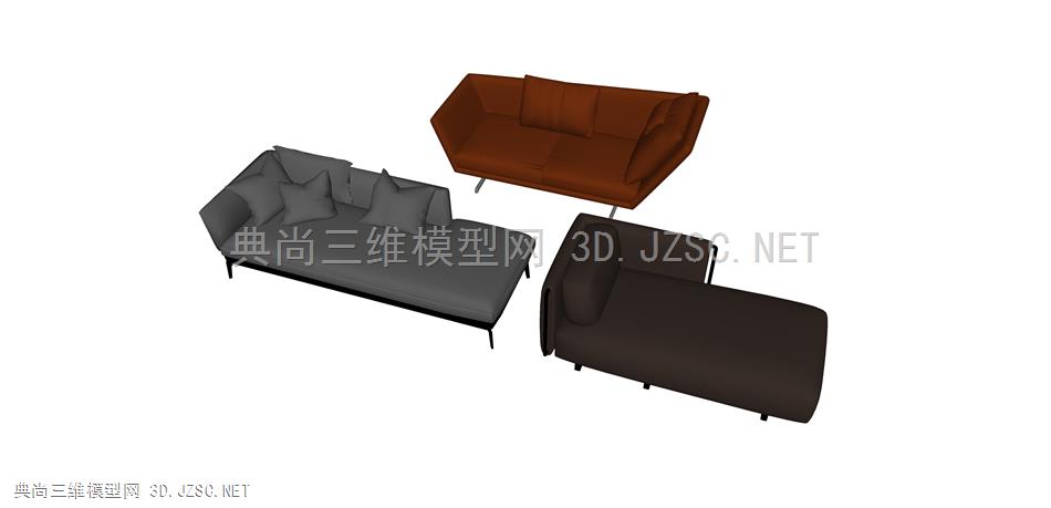 926意大利 flexform 家具，沙发，现代休闲沙发，轻奢沙发，贵妃椅，躺椅