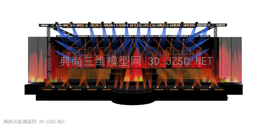 舞台 (31  露天舞台 音乐节 演唱会 乐队 桁架灯光舞台 桁架舞台 灯光舞台