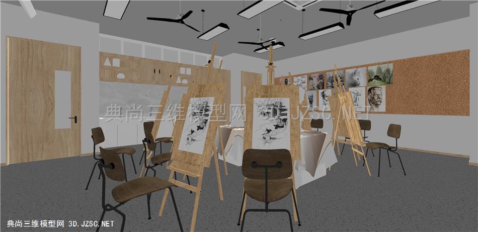 LEMU画室 (1 画室  画架 美术培训室 雕塑 画具 绘画工作室